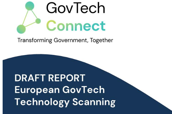 European GovTech Technology Scanning| Μια μελέτη της  Κοινοπραξίας GovTech Connect