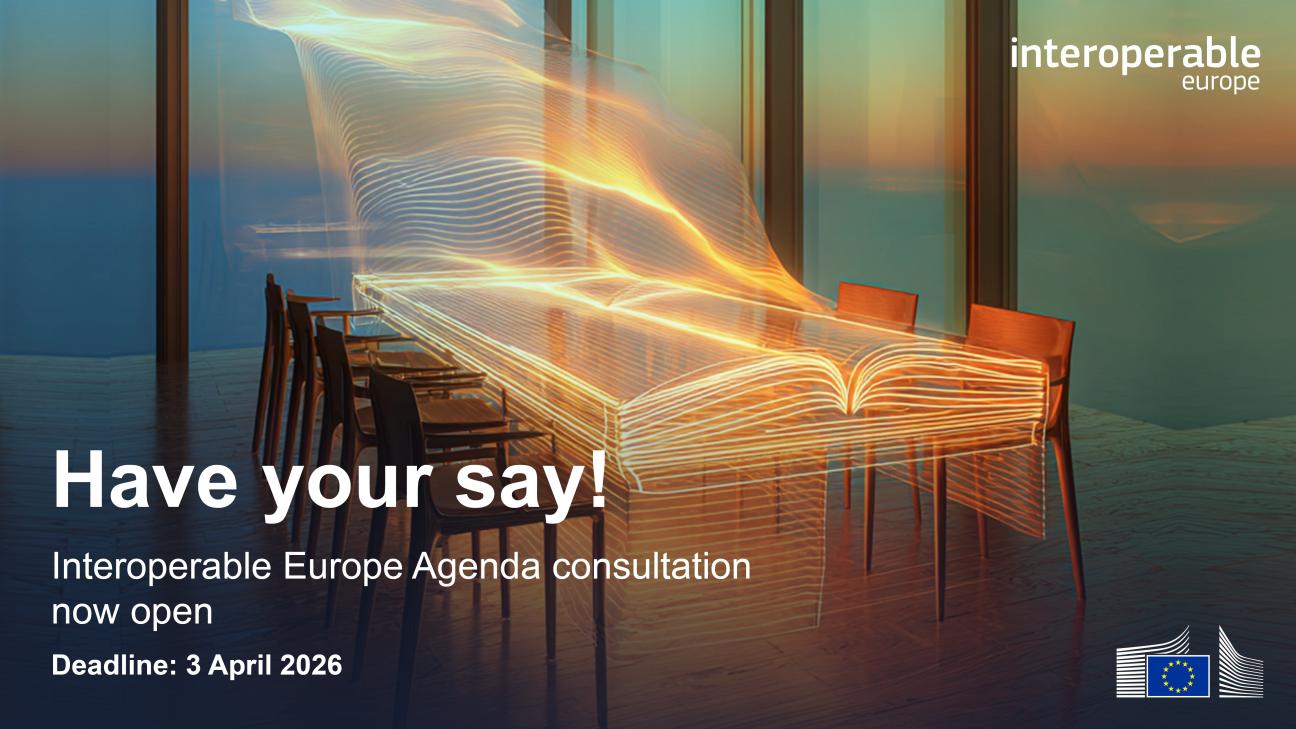 Δημόσια διαβούλευση για την ανανέωση της Ατζέντας Interoperable Europe