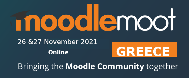Το 5ο Συνέδριο MoodleMoot αυτή την Παρασκευή 26 και το Σάββατο 27 Νοεμβρίου 2021