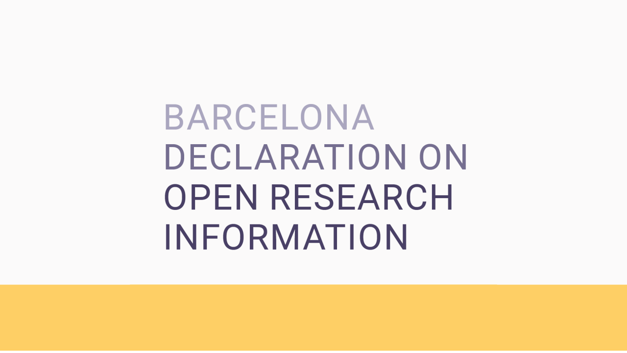 Διακήρυξη της Βαρκελώνης: Για την ακαδημαϊκή ανεξαρτησία και τα ανοιχτά ερευνητικά δεδομένα 