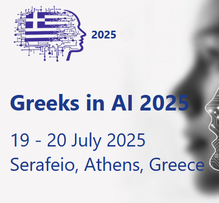 Greeks in AI 2025: 19 – 20 Ιουλίου 2025 | Σεράφειο, Αθήνα