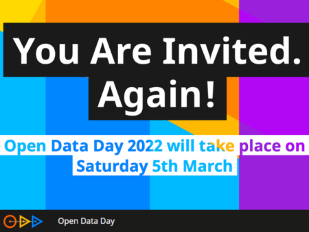 Ημέρα Ανοιχτών Δεδομένων 2021: Σάββατο 5 Μαρτίου 2022