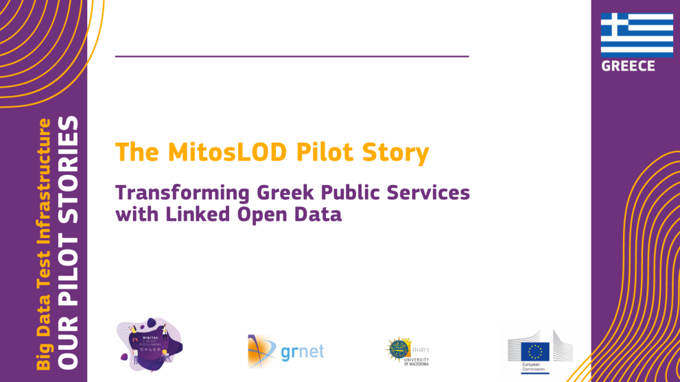 Συνδεδεμένα Ανοικτά Δεδομένα και Καινοτόμες Εφαρμογές: Η Περίπτωση του Πιλοτικού Προγράμματος MitosLOD