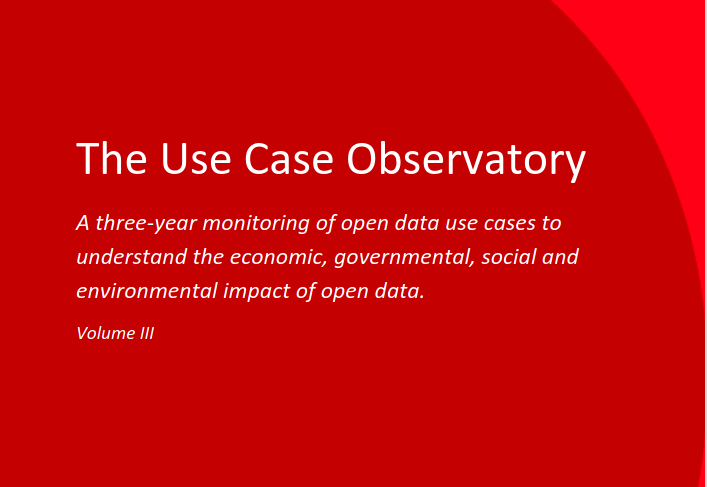 Ο 3ος Τόμος του Use Case Observatory: Χαρτογραφώντας τον αντίκτυπο των Ανοικτών Δεδομένων στην Ευρώπη