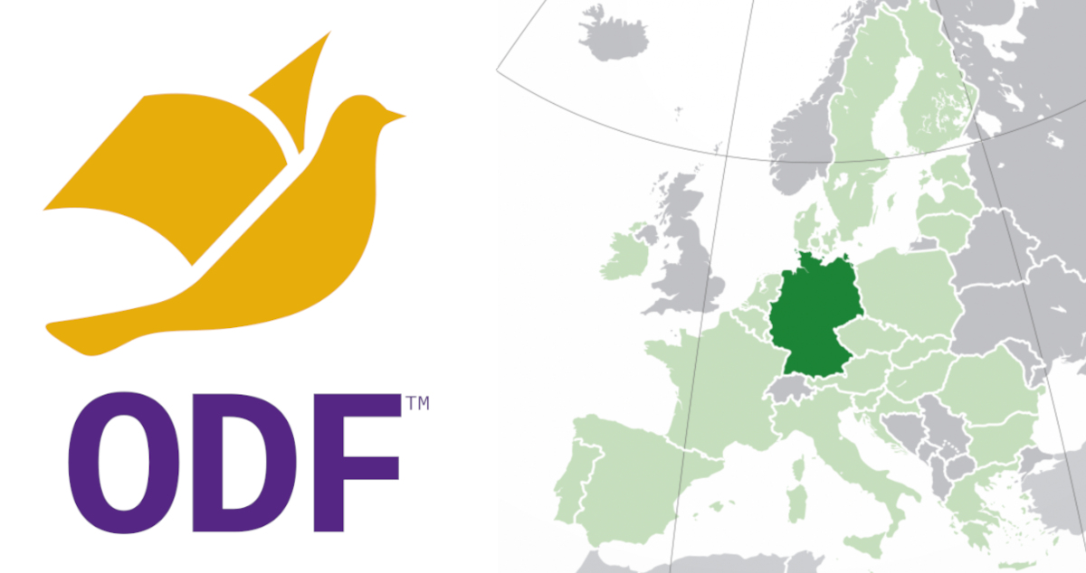 Η Γερμανία δεσμεύεται για την χρήση του ODF και ανοιχτών προτύπων εγγράφων