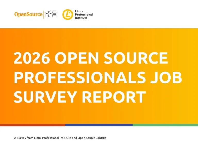 Open Source Professionals Survey 2026: Τι μετρά περισσότερο στην εργασία σήμερα
