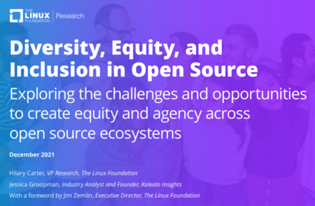 Τα αποτελέσματα της έρευνας του Linux Foundation "Diversity, Equity and Inclusion in Open Source"